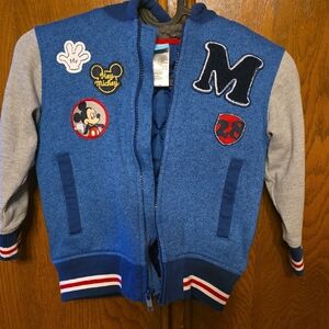 Disney Blue and Gray Kids Jacket